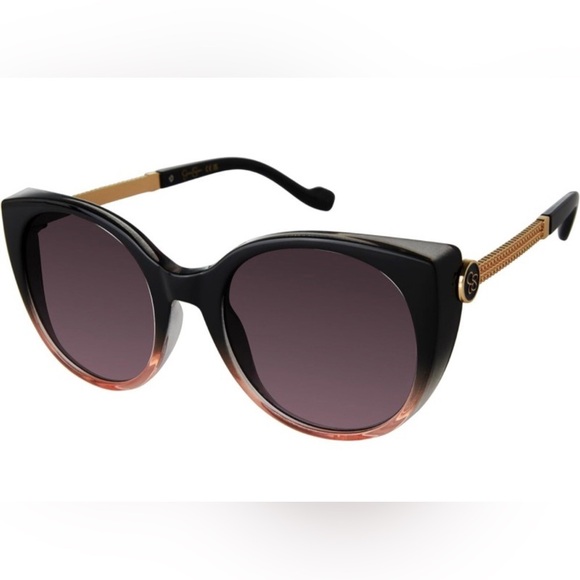 Jessica Simpson Women's J6197‎ Retro UVA & UVB Protective Cat Eye Sunglasses new - Picture 4 of 7